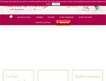 Tablet Screenshot of chateau-moreilles.com